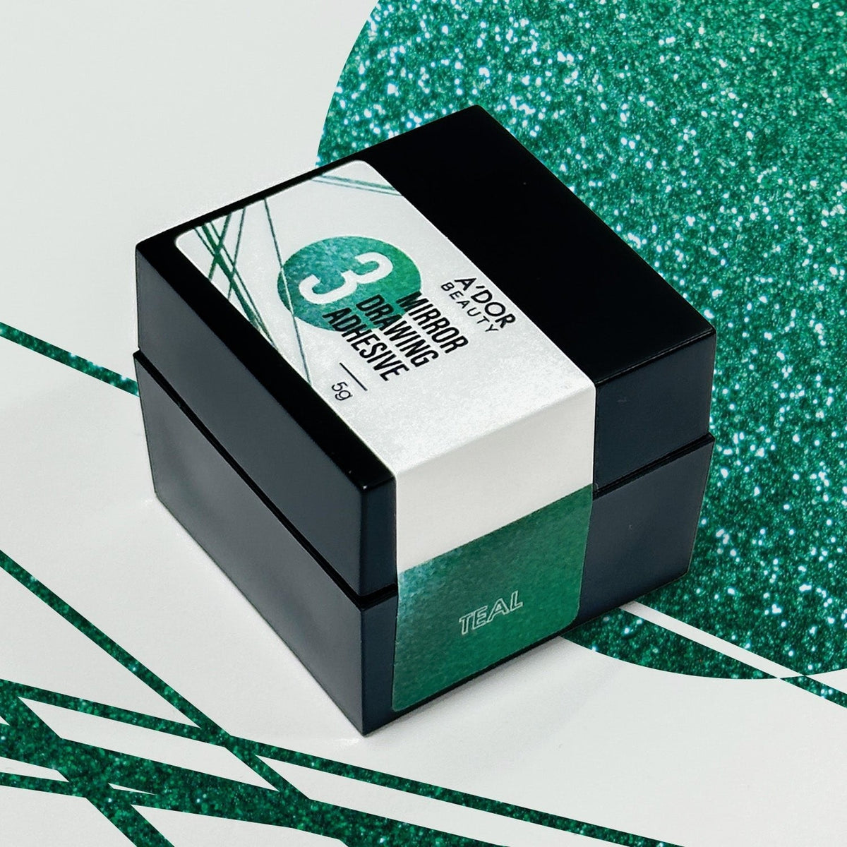 A'DOR Mirror Spider Gel - Teal - DTK Nail Supply