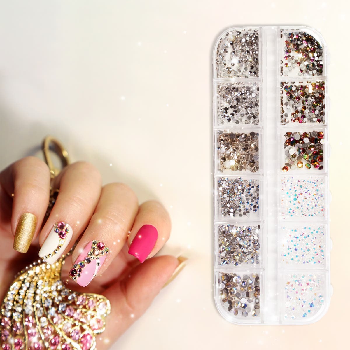 BlingStones Pro 05 - Rhinestone Art Box - Diamond Anniversary