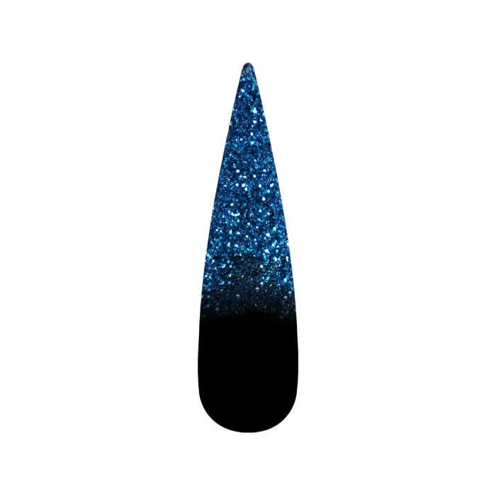 French Glitter Nail Art - Blue Colors - GF01