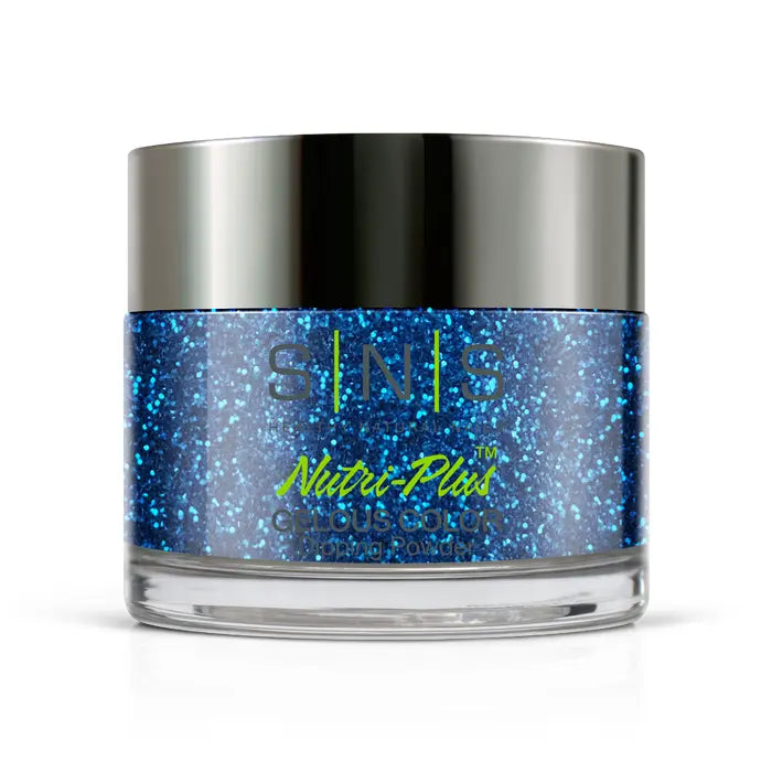 French Glitter Nail Art - Blue Colors - GF01