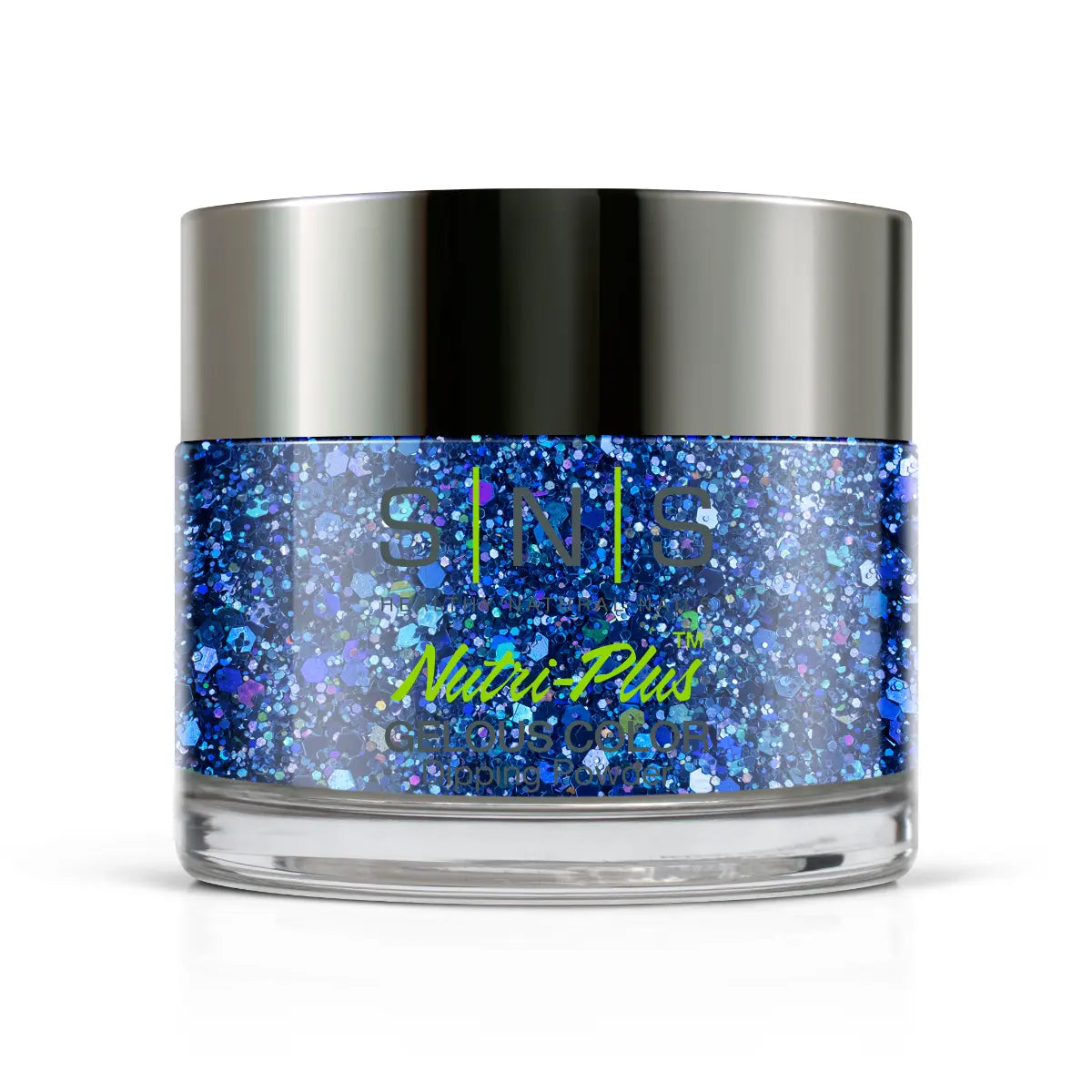 Ombre Glitter Nail Art - Blue Colors - GO08