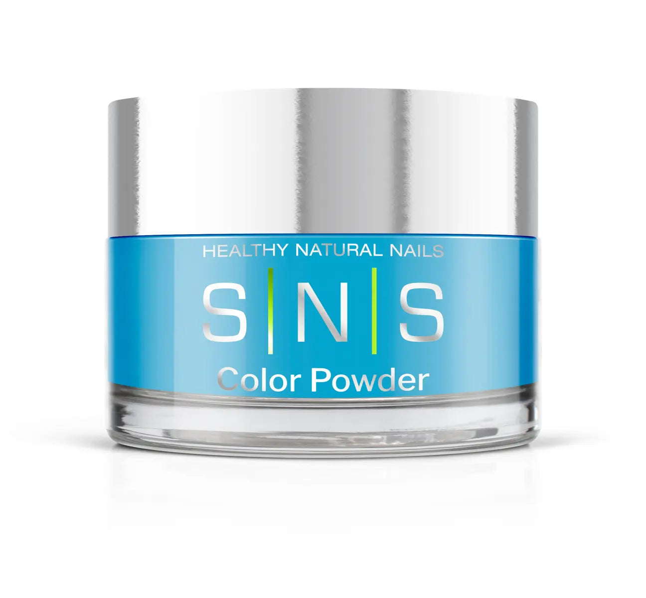 SNS Dipping Powder - Blue Curacao- Blue, Turquoise Neon Colors - 0.5oz (DIY)