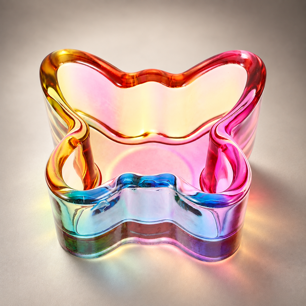 Glass Cup Nail Liquid - Butterfly Dappen Dish