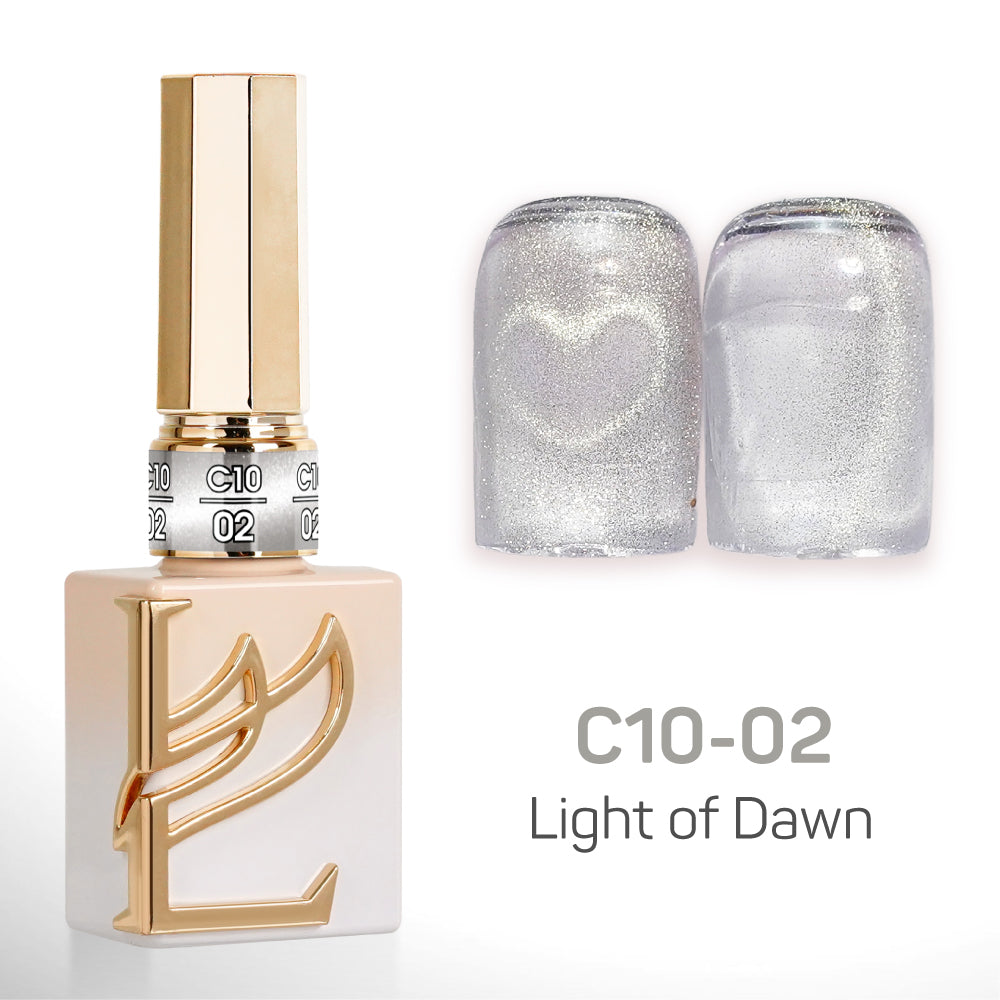 LAVIS C10 - Set 24 Colors - Gel Polish 0.5 oz - Light of Dawn Collection