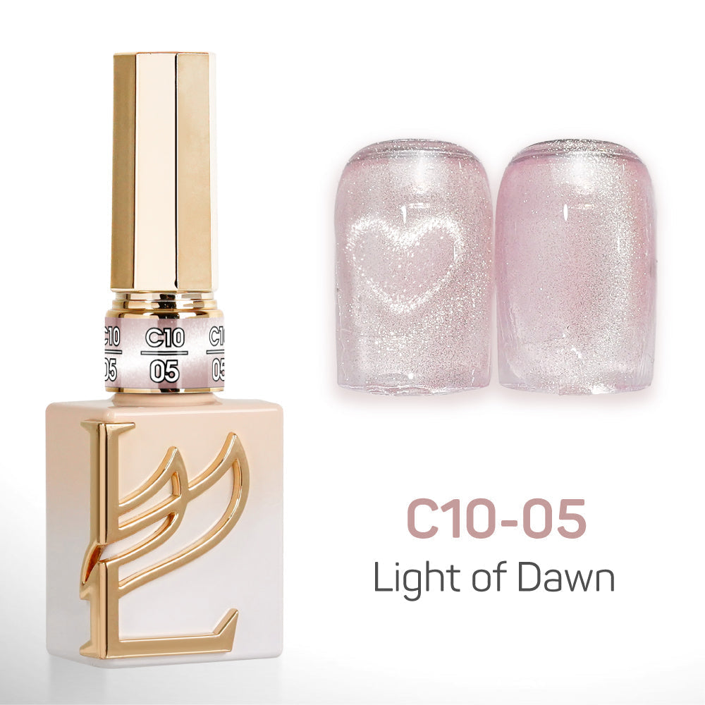 LAVIS C10 - Set 24 Colors - Gel Polish 0.5 oz - Light of Dawn Collection