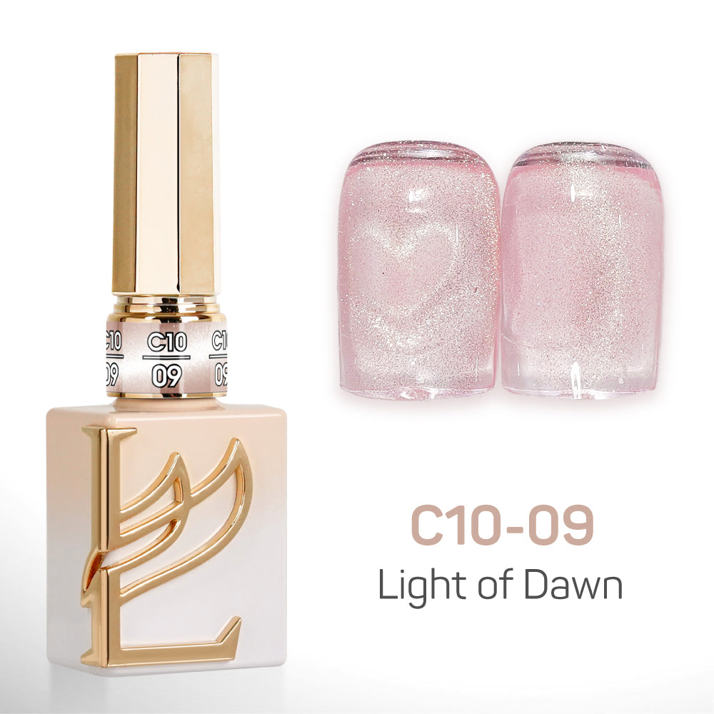LAVIS C10 - Set 24 Colors - Gel Polish 0.5 oz - Light of Dawn Collection