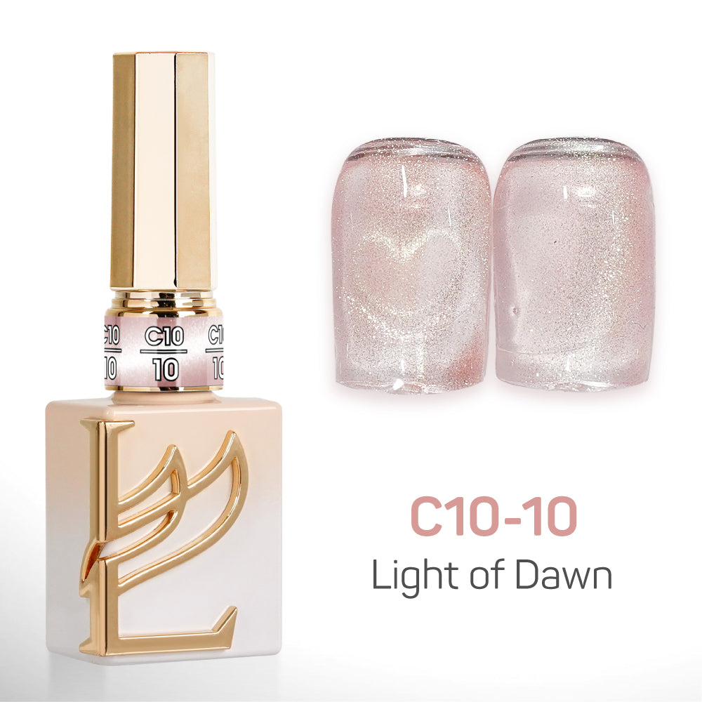 LAVIS C10 - Set 24 Colors - Gel Polish 0.5 oz - Light of Dawn Collection