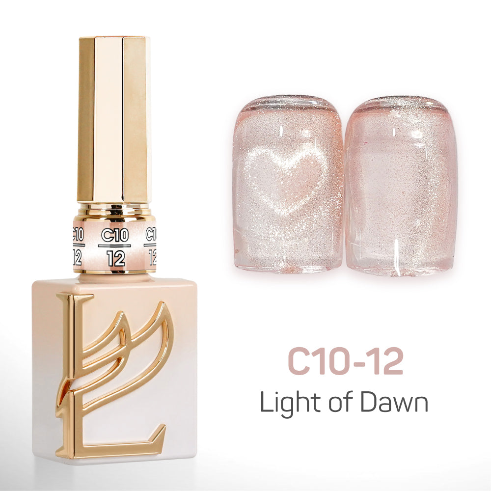 LAVIS C10 - Set 24 Colors - Gel Polish 0.5 oz - Light of Dawn Collection