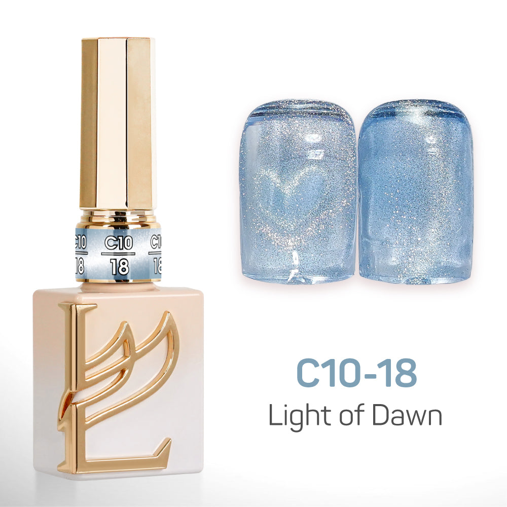 LAVIS C10 - Set 24 Colors - Gel Polish 0.5 oz - Light of Dawn Collection