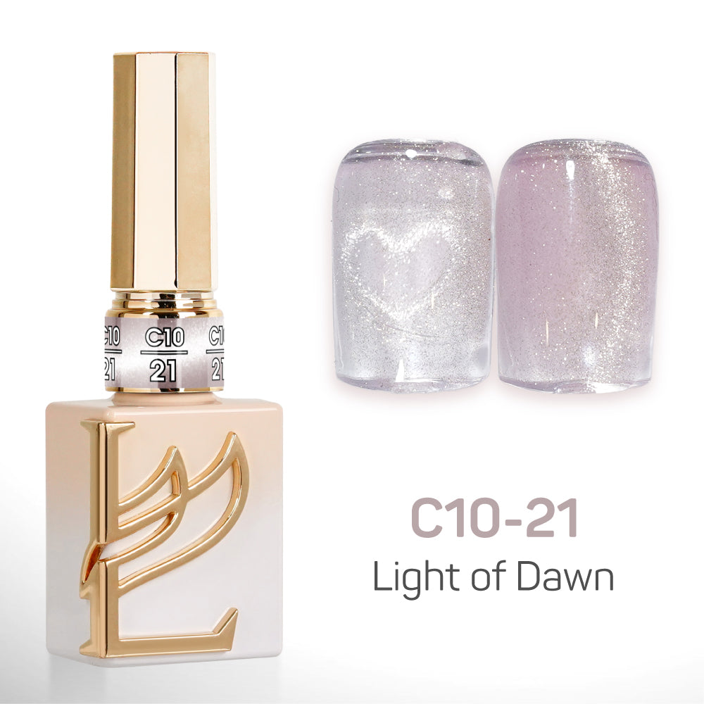 LAVIS C10 - Set 24 Colors - Gel Polish 0.5 oz - Light of Dawn Collection