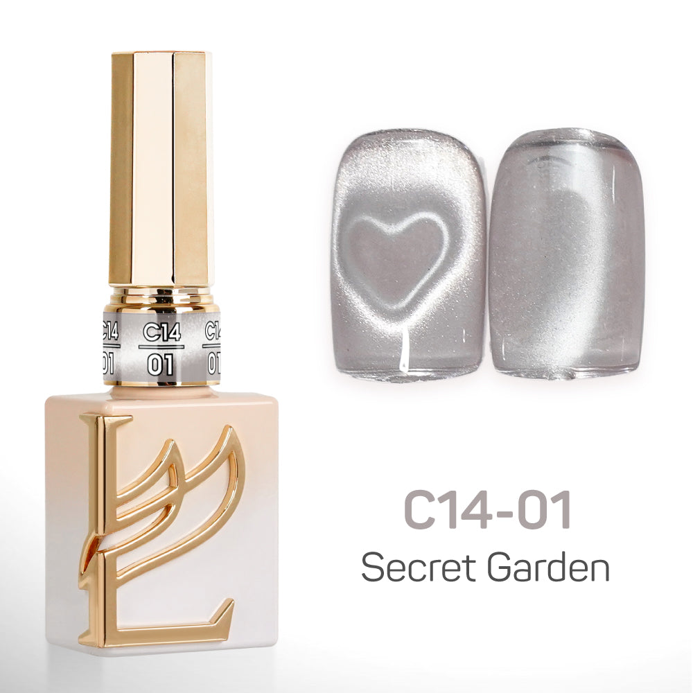 LAVIS Cat Eyes C14 - 01 - Gel Polish 0.5 oz - Secret Garden Collection