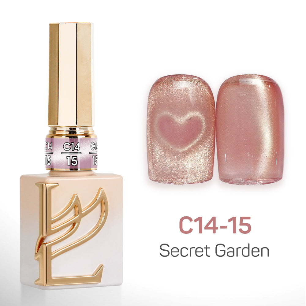 LAVIS Cat Eyes C14 - 15 - Gel Polish 0.5 oz - Secret Garden Collection