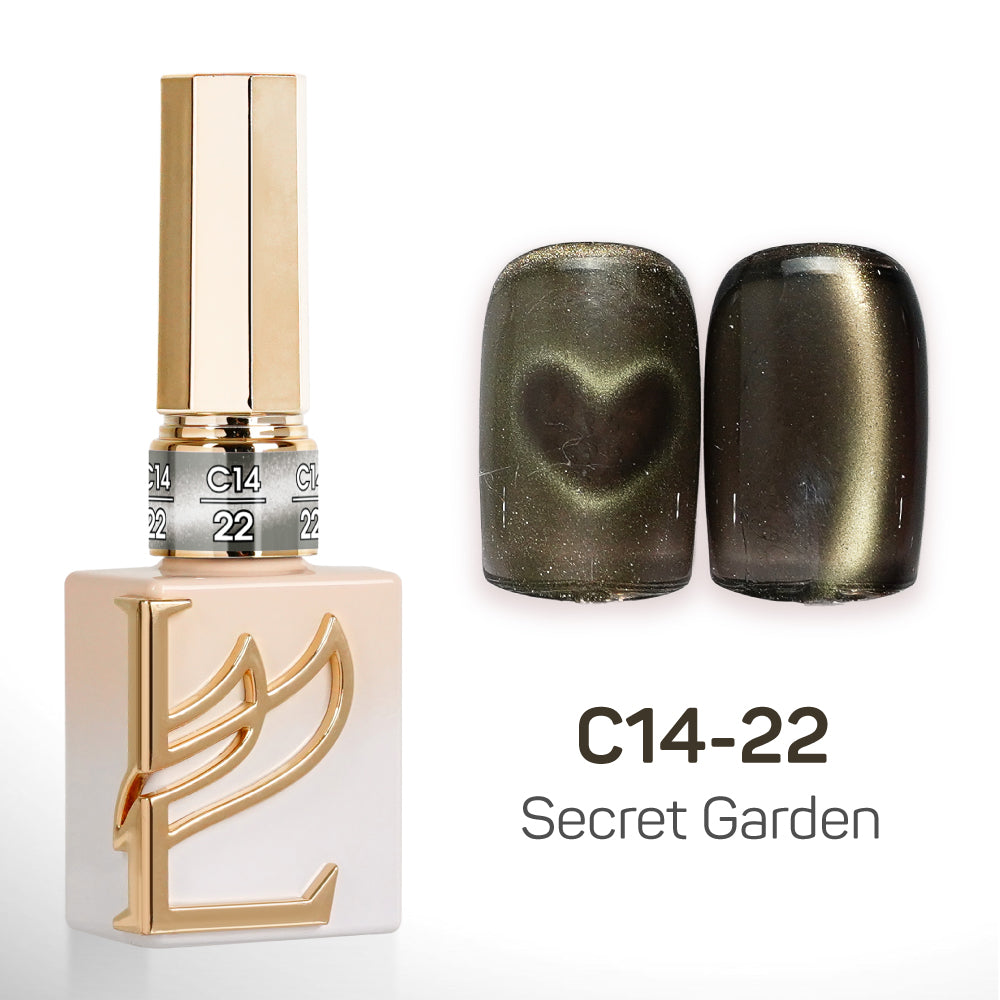 LAVIS Cat Eyes C14 - 22 - Gel Polish 0.5 oz - Secret Garden Collection