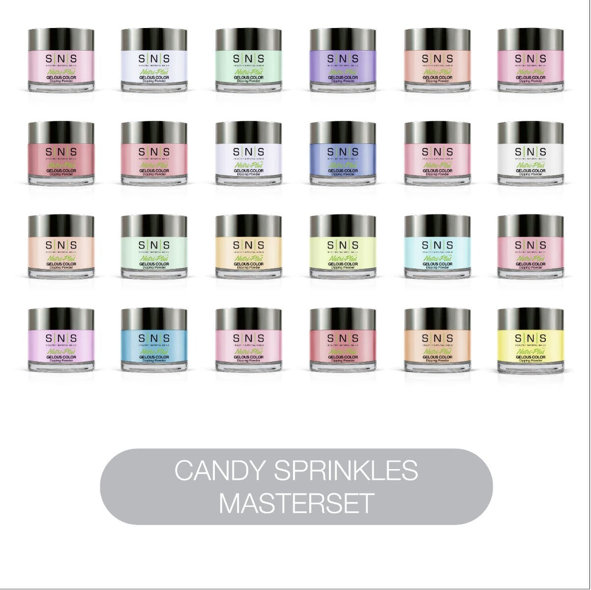 SNS Candy Sprinkles Collection - 24 Colors: CS01 - CS24