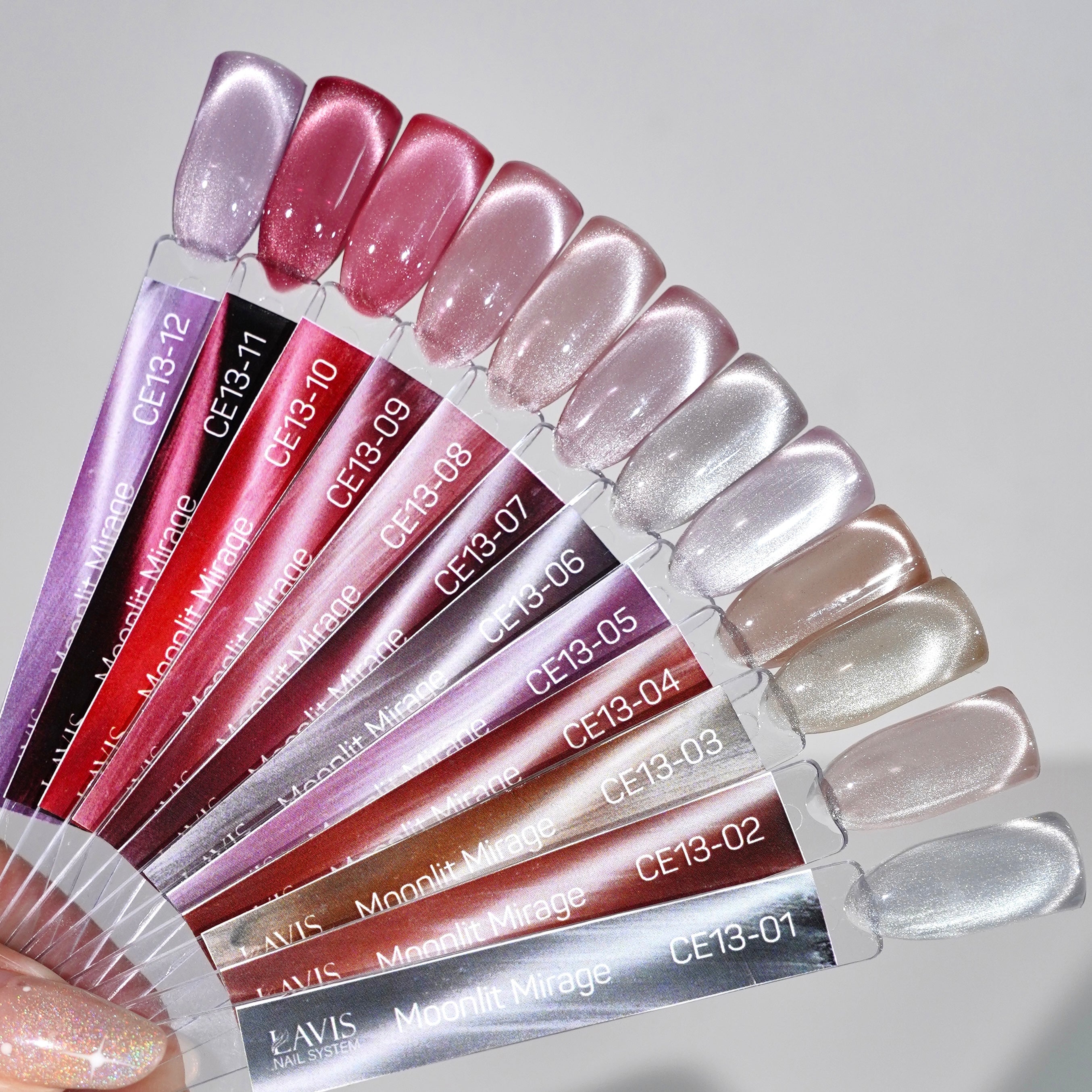 LAVIS Cat Eyes CE13 (Ver2) - 03 - Gel Polish 0.5 oz - Moonlit Mirage Collection