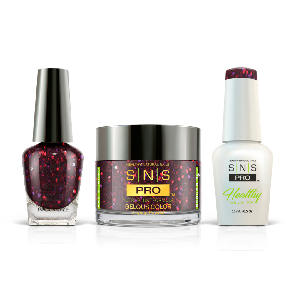 SNS Pro - Burgundy Book Collection - #120 by Signature Nail System SNS Nails USA
