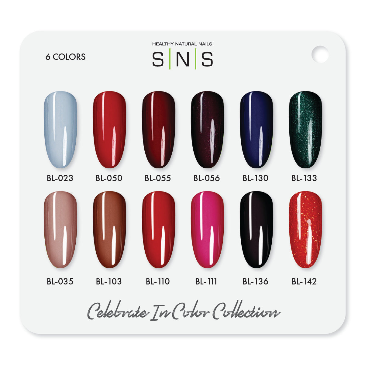 SNS Celebrate In Color Collection - 12 Colors
