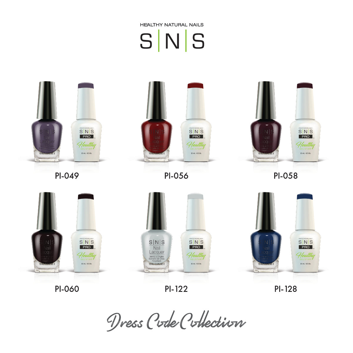 SNS Dress Code Collection - 6 Colors