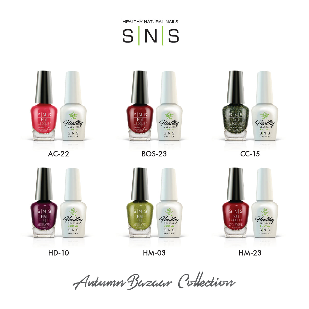 SNS Crimson Grove Collection - 6 Colors