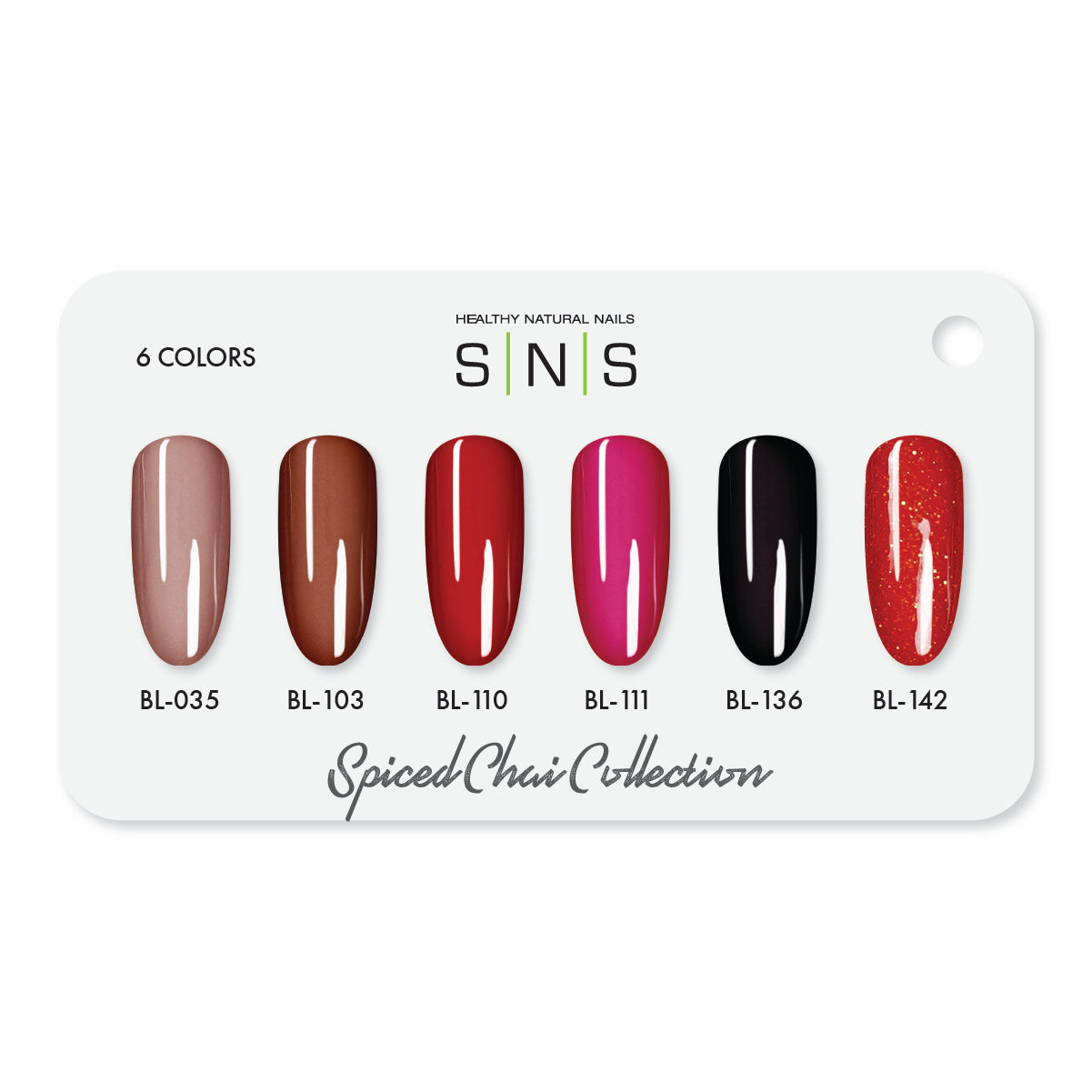 SNS Spiced Chai Collection - 6 Colors