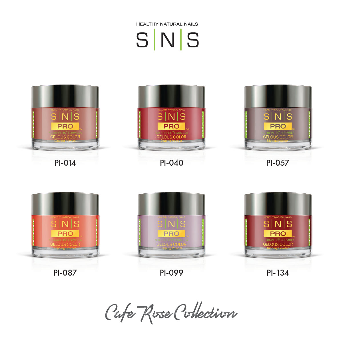 SNS Café Rose Collection - 6 Colors