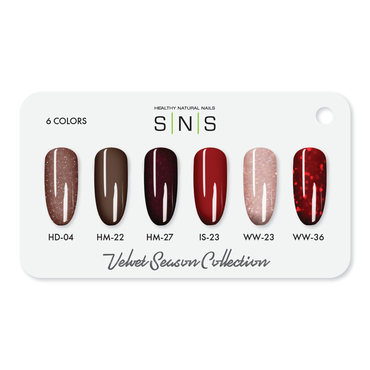 SNS Velvet Season Collection - 6 Colors