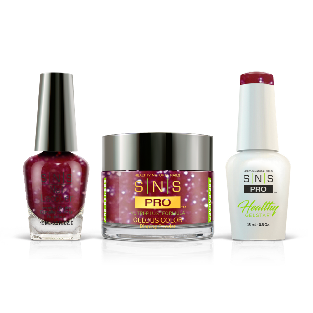 SNS Pro - Burgundy Book Collection - #061 by Signature Nail System SNS Nails USA