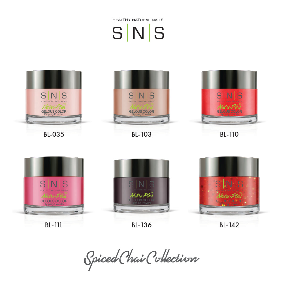 SNS Spiced Chai Collection - 6 Colors