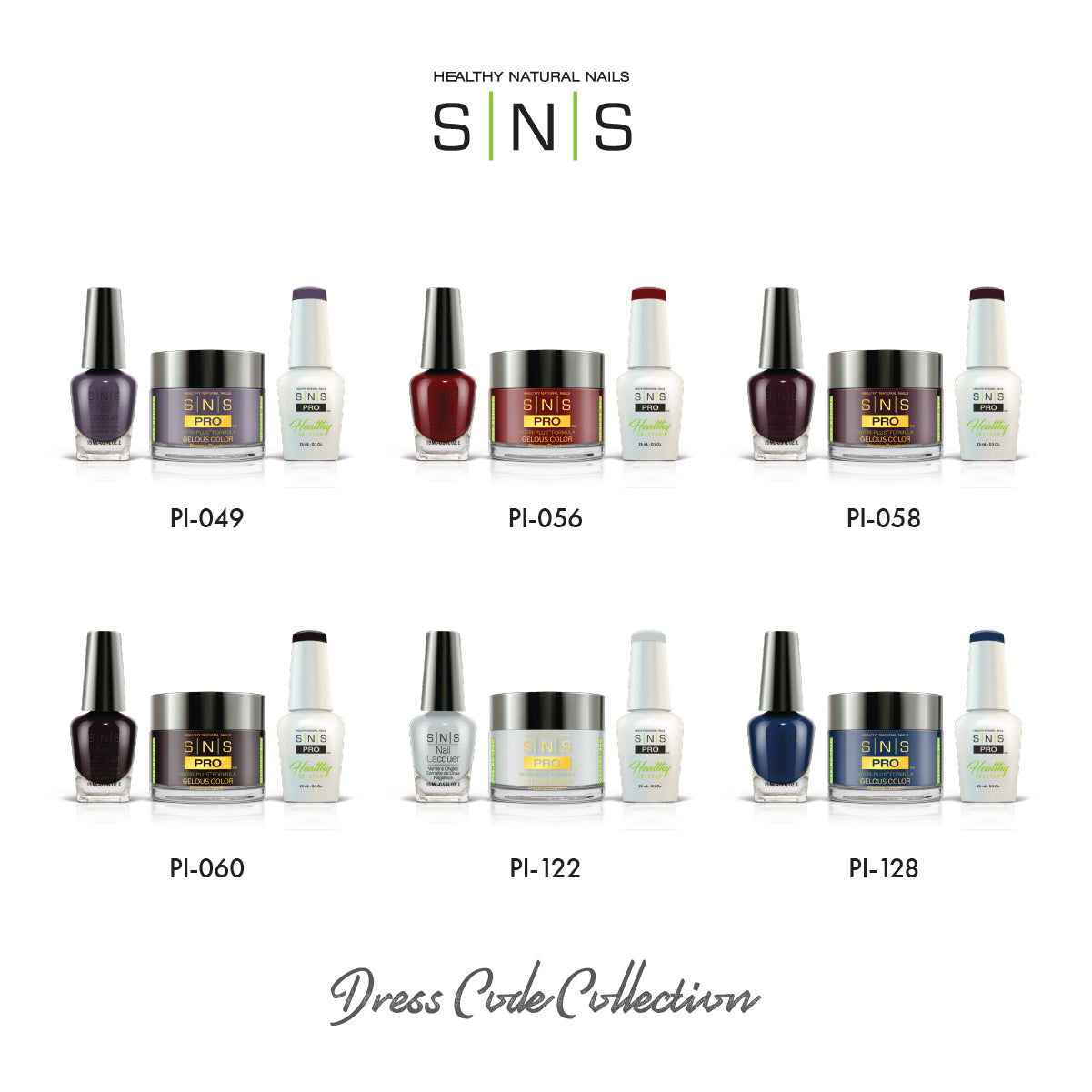 SNS Dress Code Collection - 6 Colors