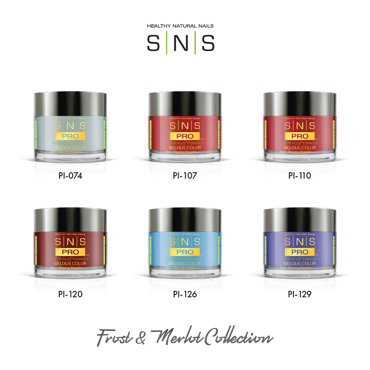 SNS Frost and Merlot Collection - 6 Colors