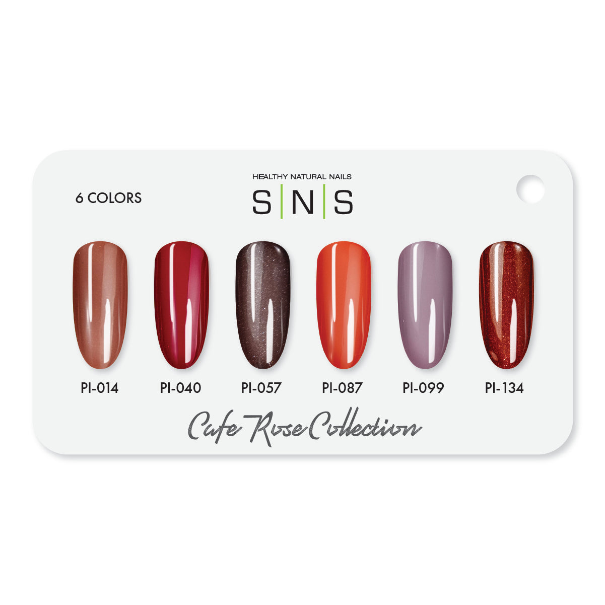 SNS Café Rose Collection - 6 Colors