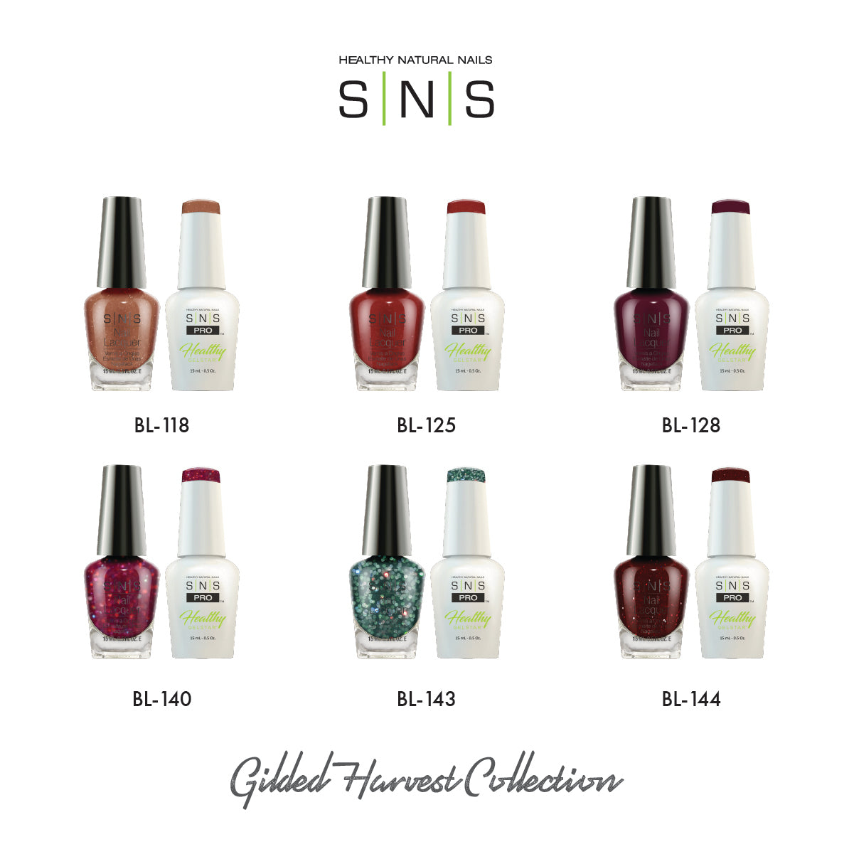 SNS Gilded Harvest Collection - 6 Colors