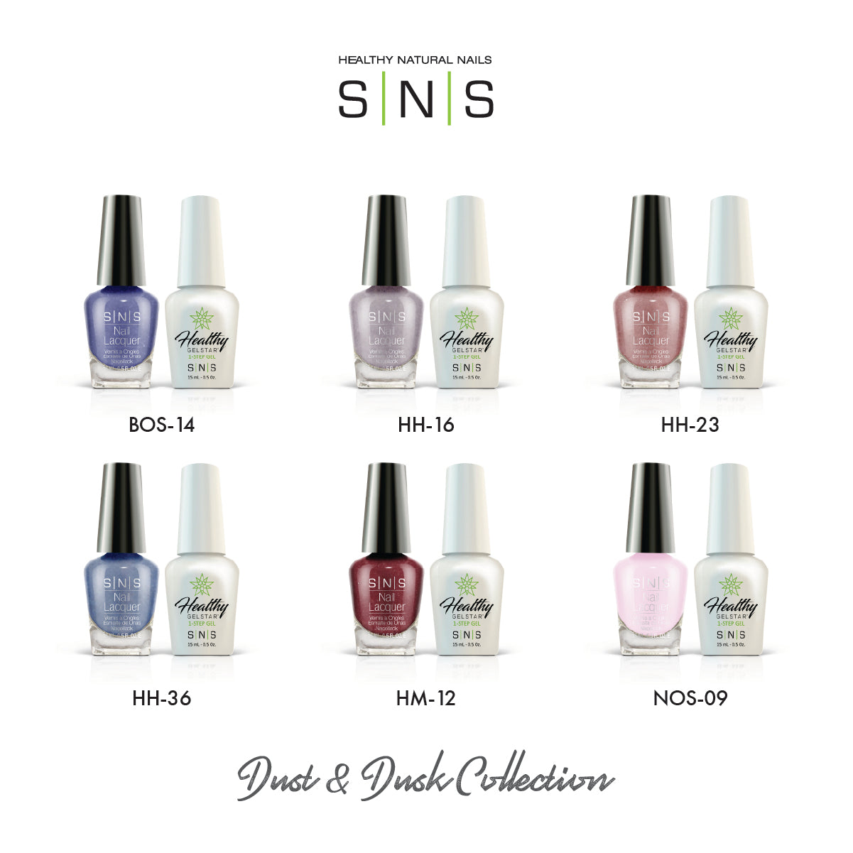 SNS Dust and Dusk Collection - 6 Colors