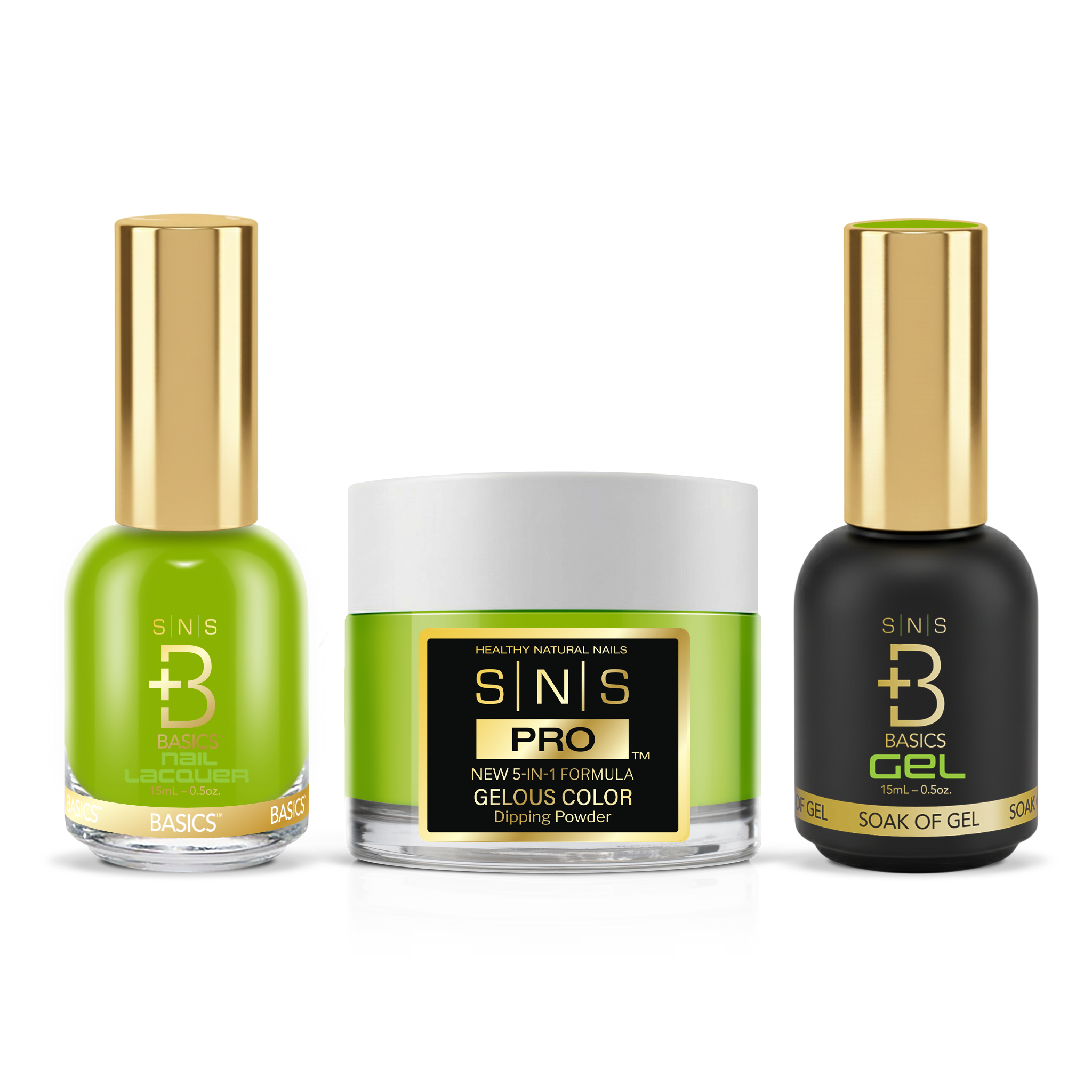 SNS Pro - Yellow Green Book Collection - 5in1 - #023