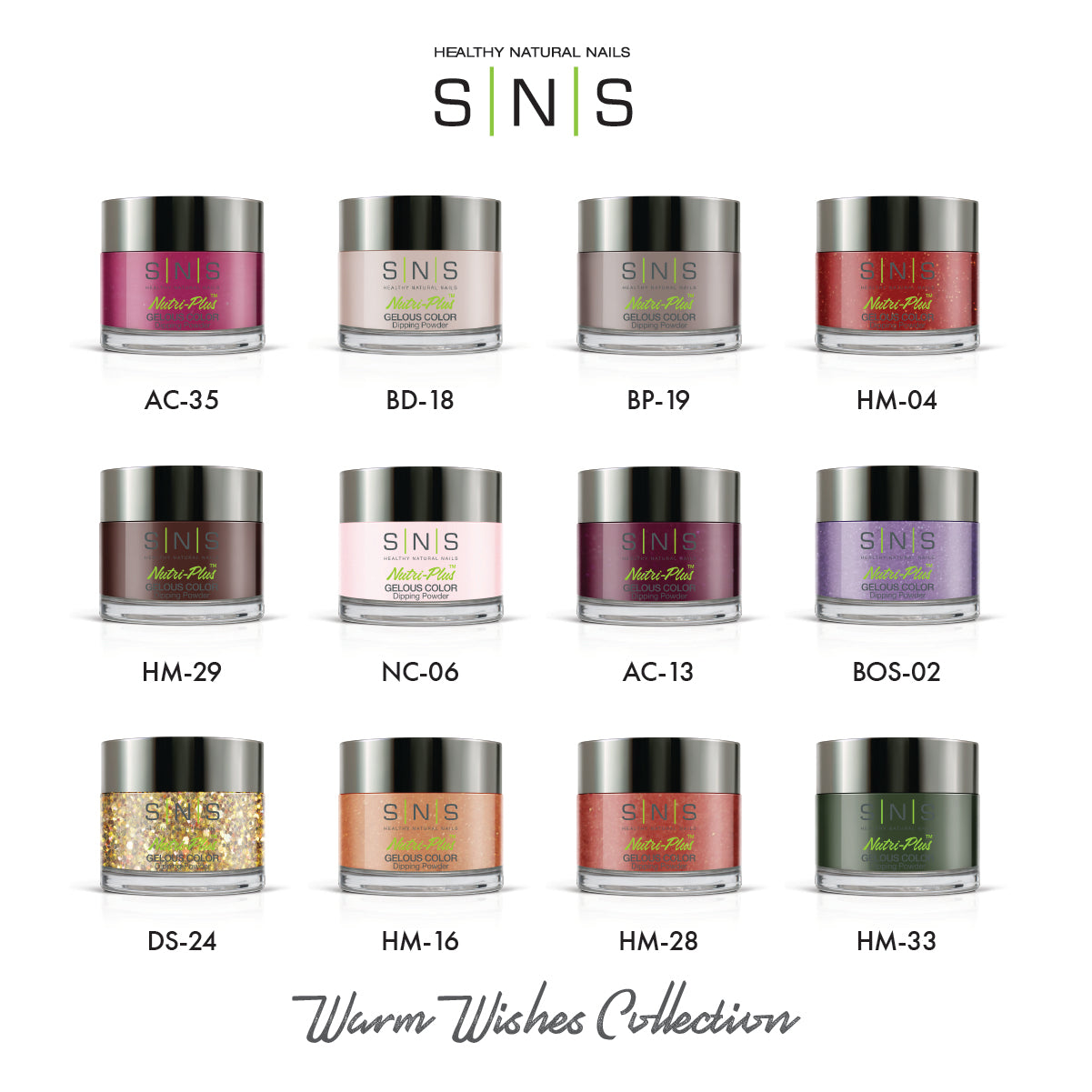 SNS Warm Wishes Collection - 12 Colors