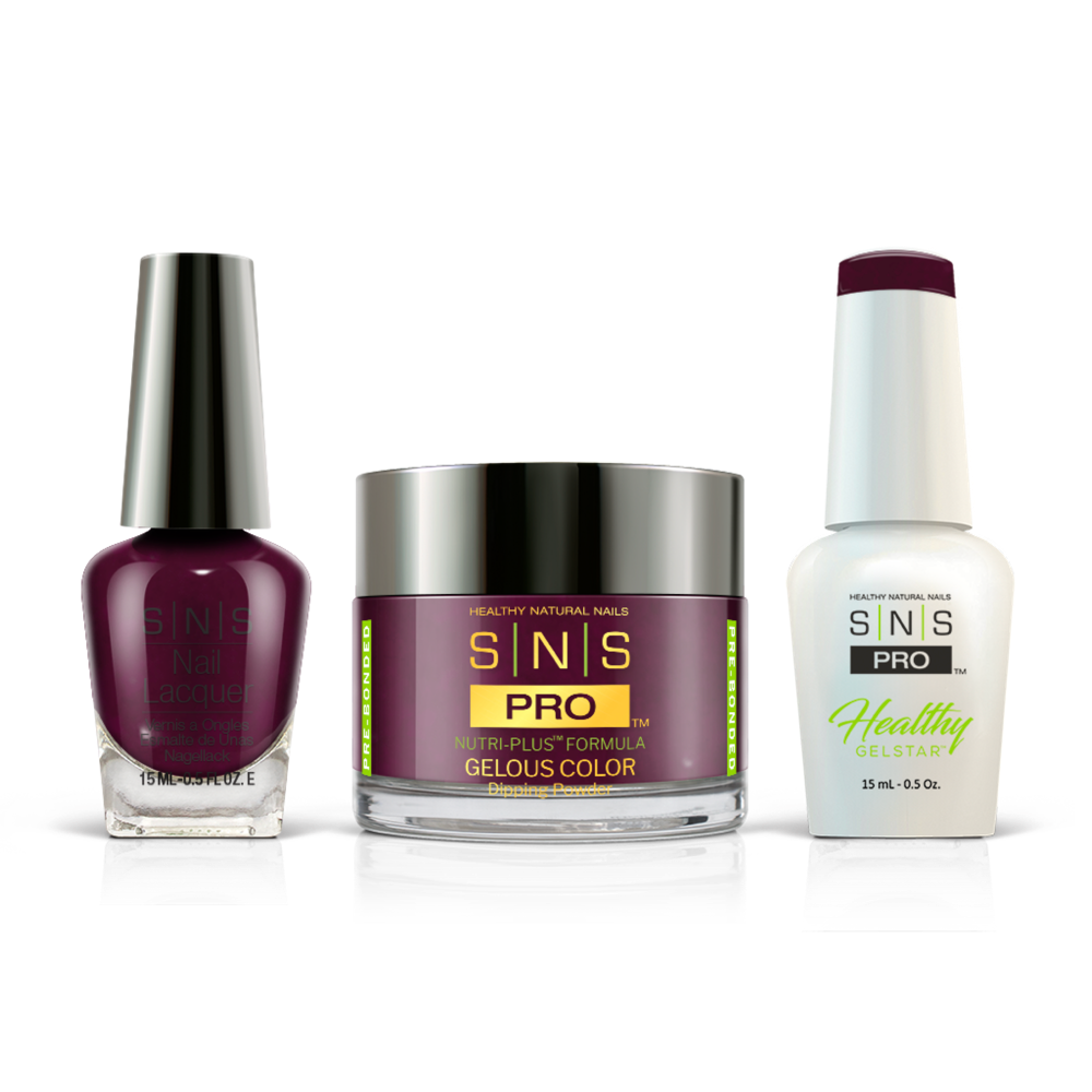 SNS Pro - Burgundy Book Collection - #059 by Signature Nail System SNS Nails USA