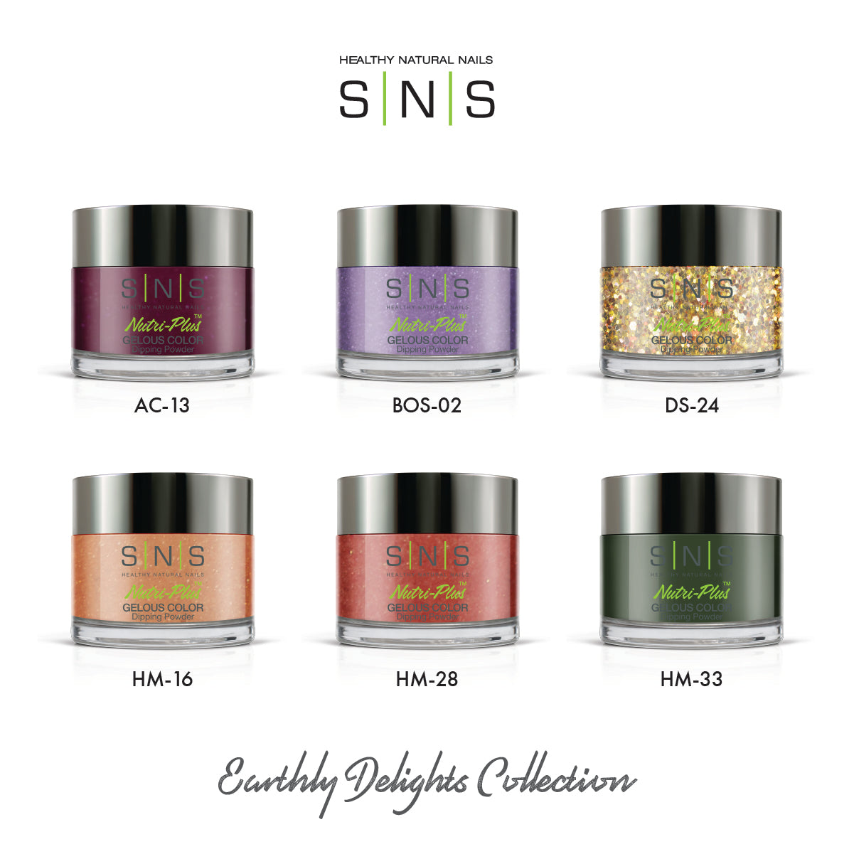 SNS Earthly Delights Collection - 6 Colors