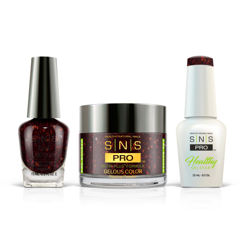 SNS Pro - Burgundy Book Collection - #062 by Signature Nail System SNS Nails USA