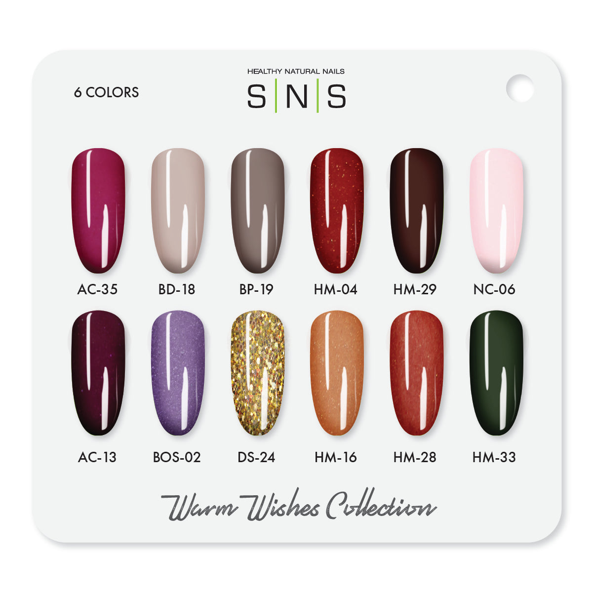 SNS Warm Wishes Collection - 12 Colors