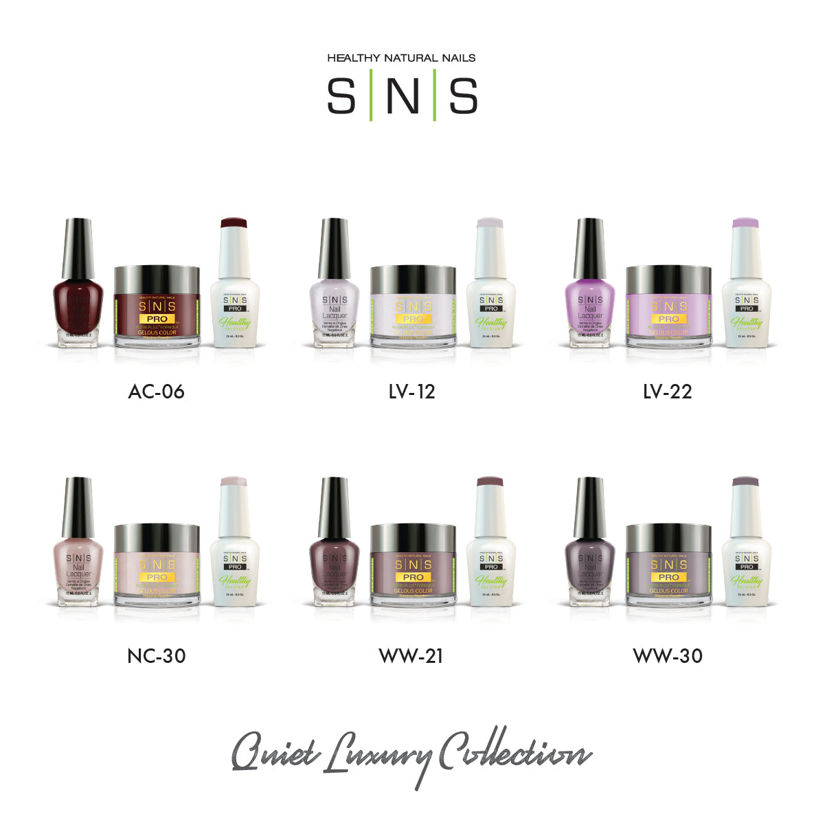 SNS Quiet Luxury Collection - 6 Colors