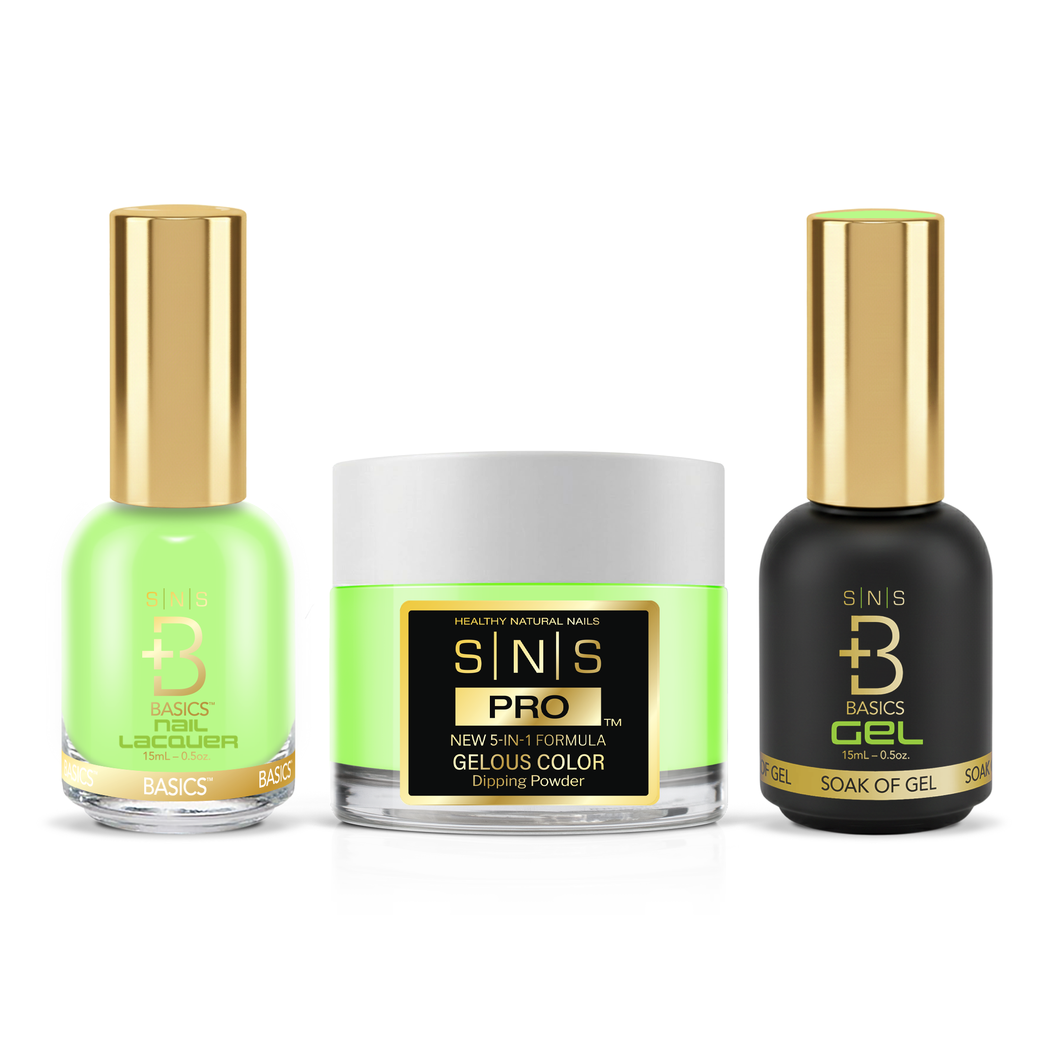 SNS Pro - Yellow Green Book Collection - 5in1 - #058