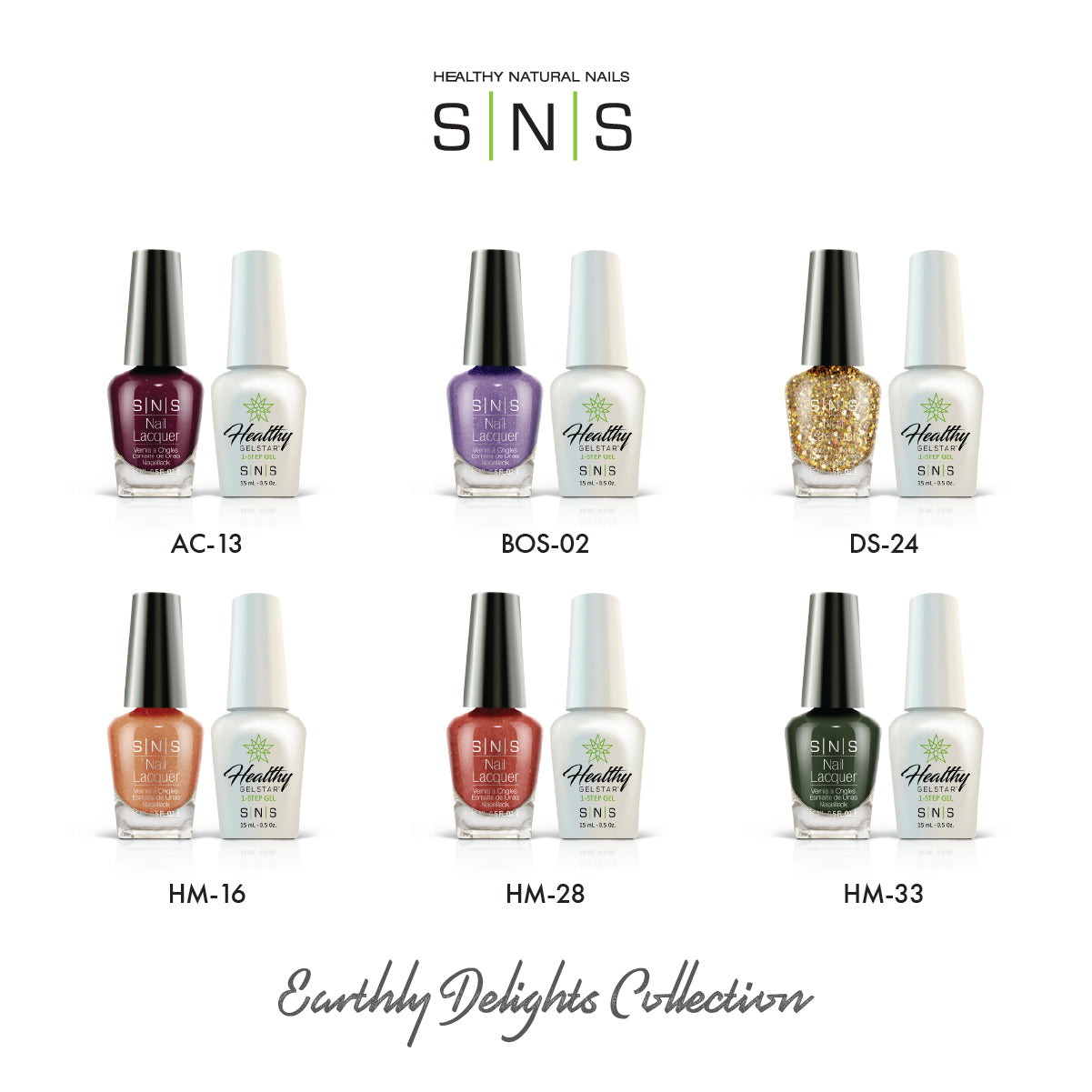SNS Earthly Delights Collection - 6 Colors