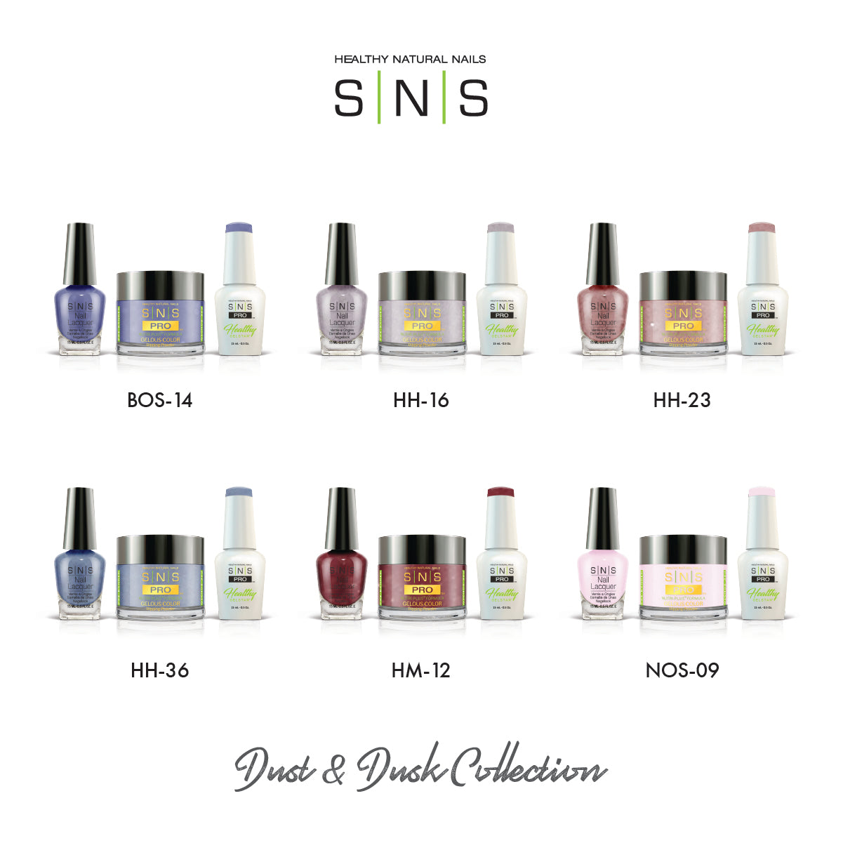 SNS Dust and Dusk Collection - 6 Colors