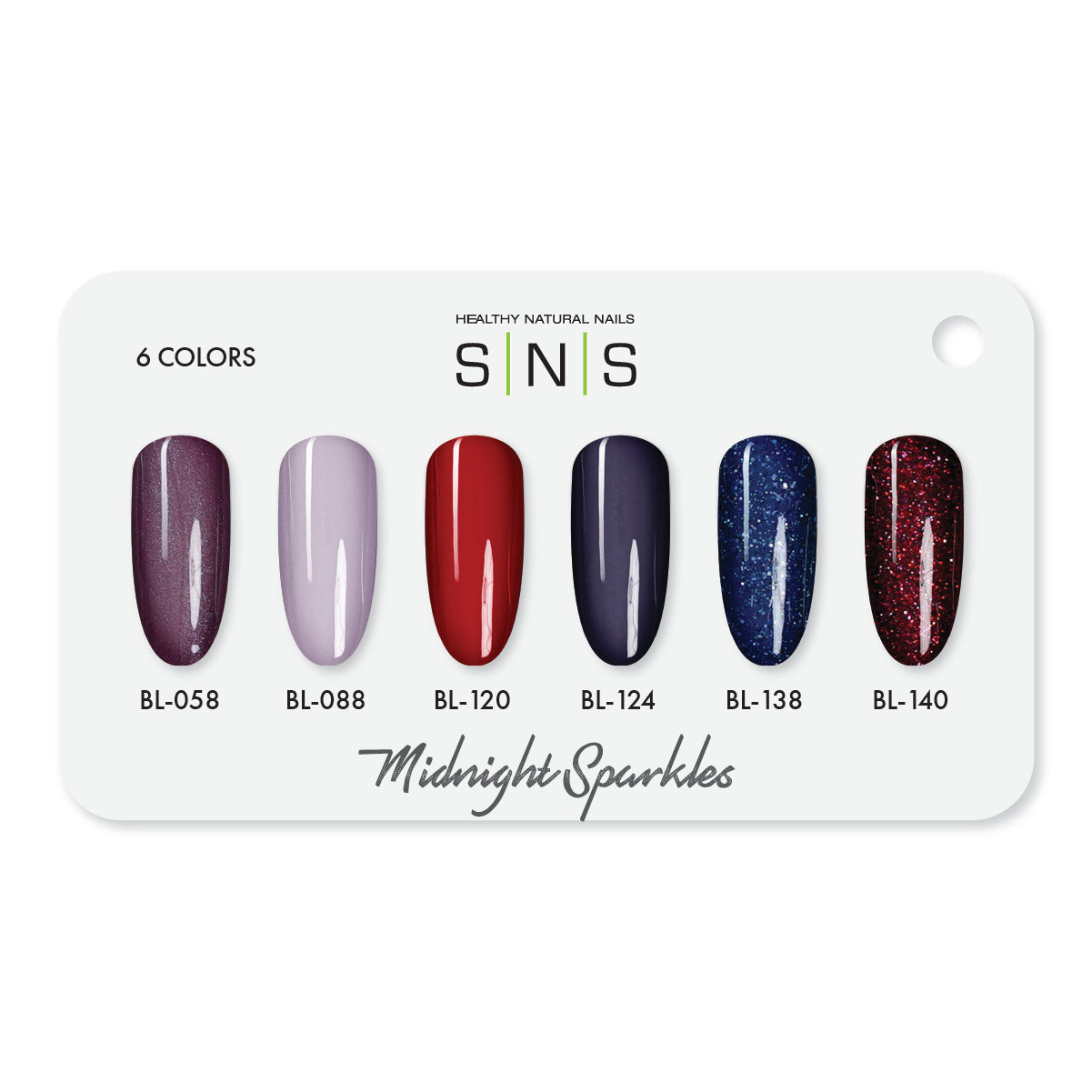 SNS Midnight Sparkles Collection - 6 Colors