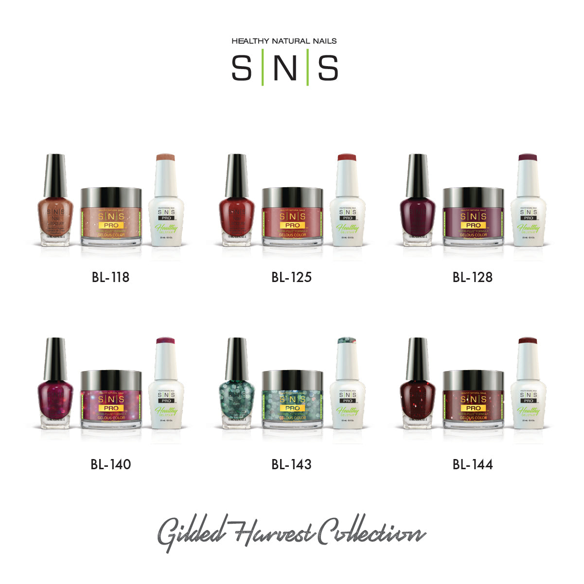 SNS Gilded Harvest Collection - 6 Colors