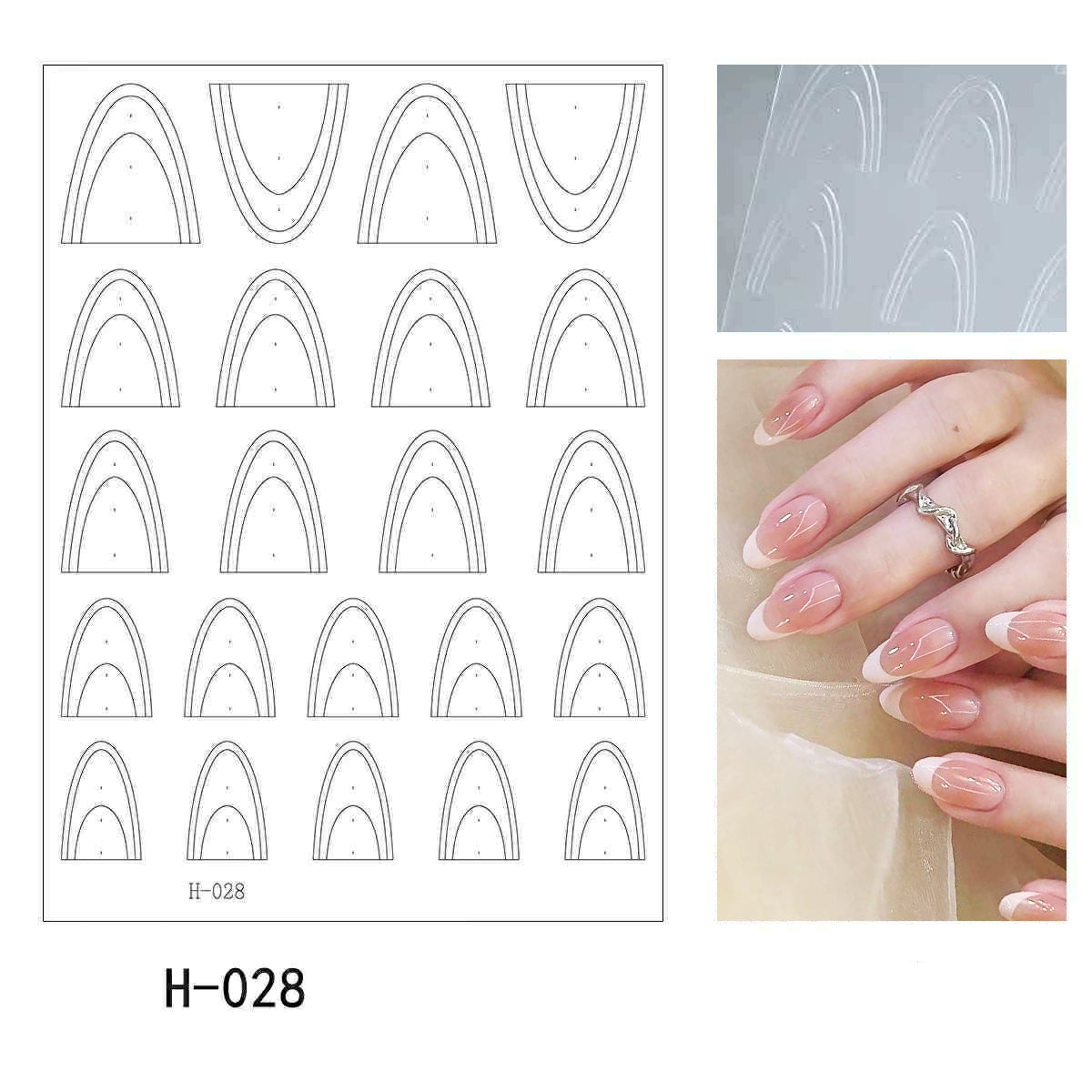 Hollow Sticker H028