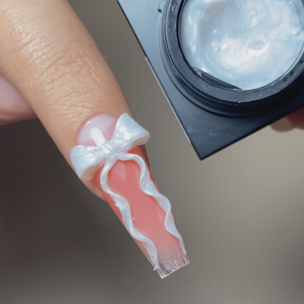 LAVIS Satin Carving Gel 5g - White