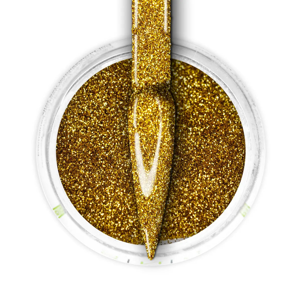 French Glitter Nail Art - Gold Colors - GF11