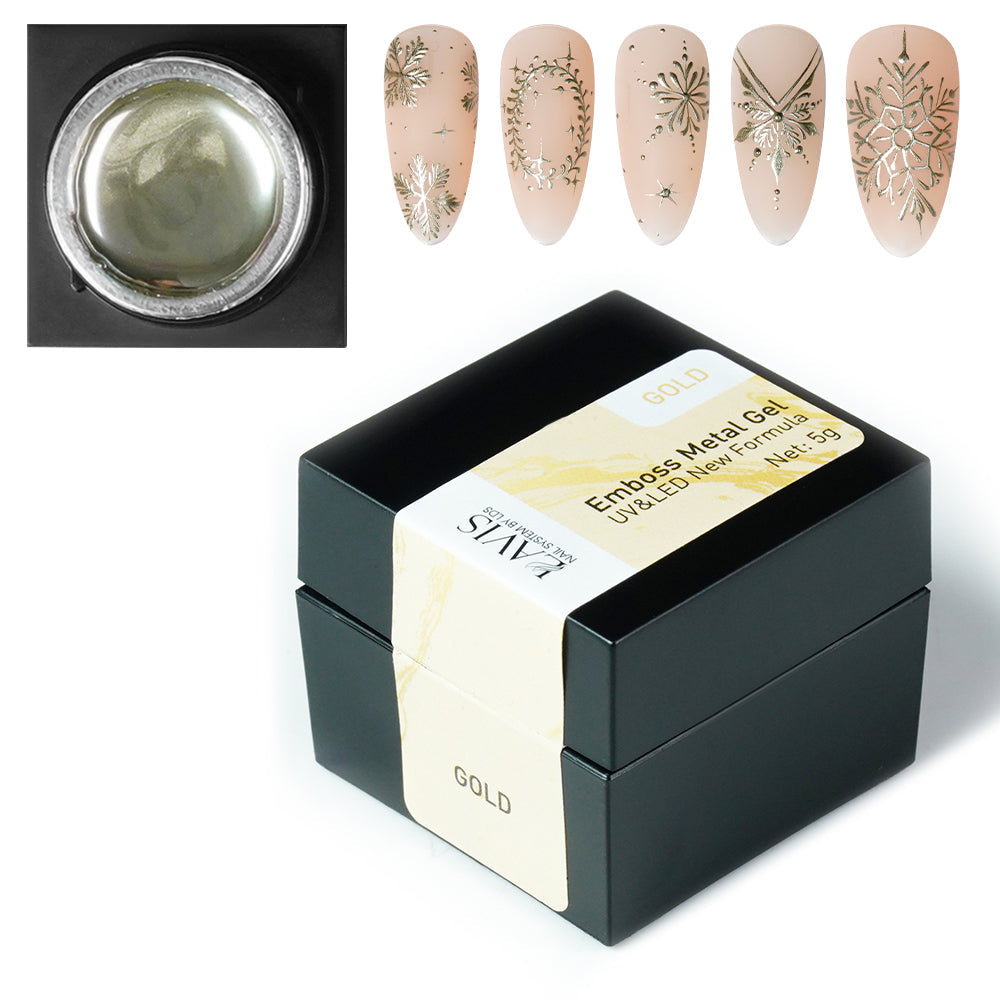 LAVIS EMBOSS GEL - GOLD