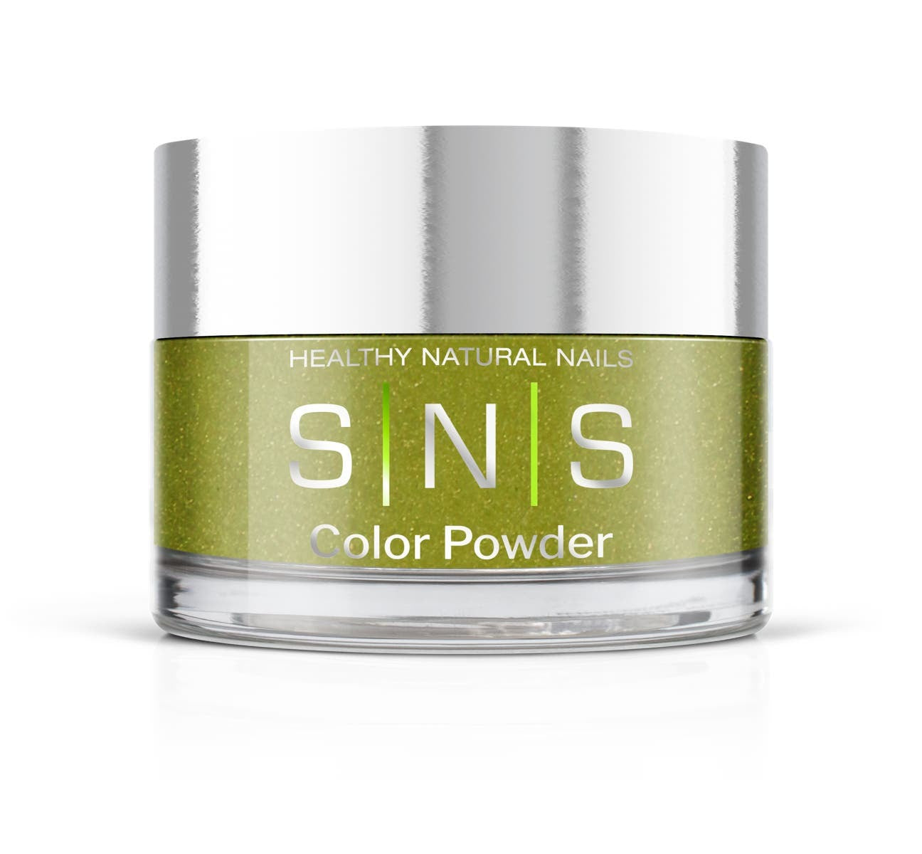 SNS Dipping Powder - Sweet Pear (AKA: Comice Pear)  - Green Shimmer Colors - 0.5oz (DIY)